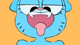 Nicole Watterson rides cock (animation)