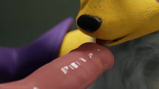 Renamon Doing her Best Job.