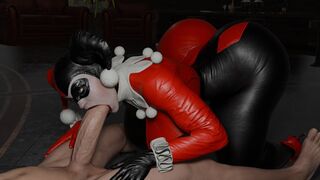 Harley Quinn Blowjob 2 [Dubush1ne34]