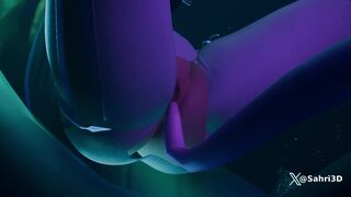 Kai'sa getting railed by tentacles [KDA]