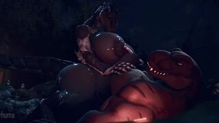 indominus rides rexy