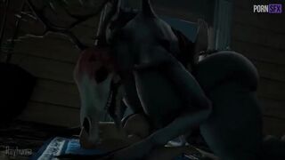 wendigo fucks man in shack