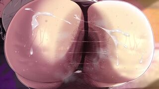 mitaka lets chainsaw man cum on her