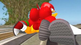Knuckles fucking Tails