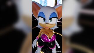 Rouge Shaking Boobs [cybrokrimson]