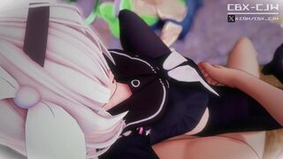 【CBX-CJW】Plana Having Sex♥️ | Blue Archive