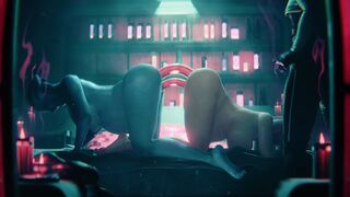 Shepard & Liara [Pregnant - Big Breast][Zmsfm]