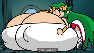 Palutena's breast expansion ( ItsOver21 )