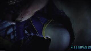 Batgirl defeated and Fucked