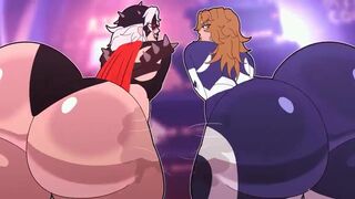 invisible woman and malice twerking