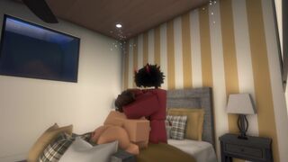 A demon fucked a slut