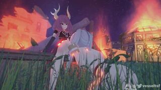 Frieren loses to Aura