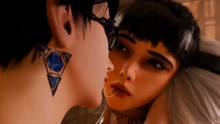 2B & Bayonetta & Eve [CuteGals]