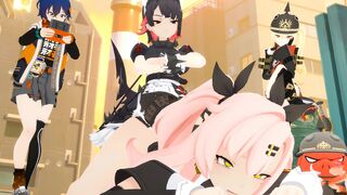 Ellen breading Nico [Eshu-chan]