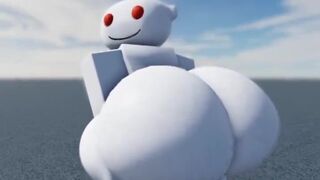[ sound ] Snoo Reddit twerking big ass Roblox ( art:Muitetul )