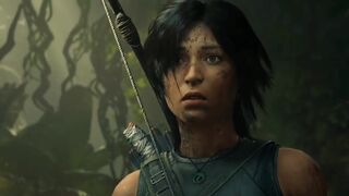 Lara Croft raped by jaguar during an expedition