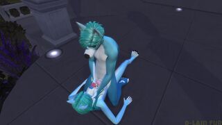 ♀️♂️ Romantic Chess Duel ❤️ [FURRY THE SIMS 4]