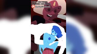 Lapis taking a ride on Sardonyx