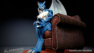 ExVeemon Relaxing