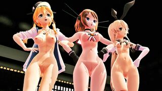 Shimakaze, Maya & Prinz - Undead Enemy [MMD R18] key2005