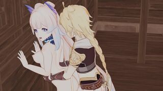 Kokomi standing sex [Hoppa_Mage]