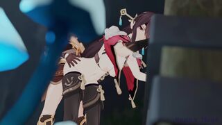 Beidou standing sex [Hoppa_Mage]