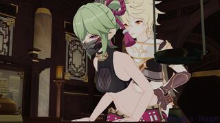 Kuki Shinobu standing sex [Hoppa_Mage]