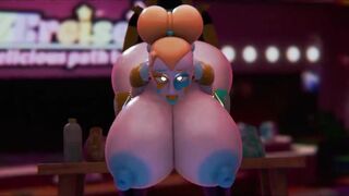 Glamorra gets fucked by Vengy because of her big ass and big breasts (Aliceisbusty)