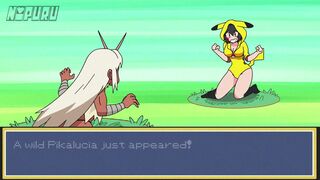 Lucia's pokemon battle