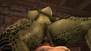 eating argonian ass
