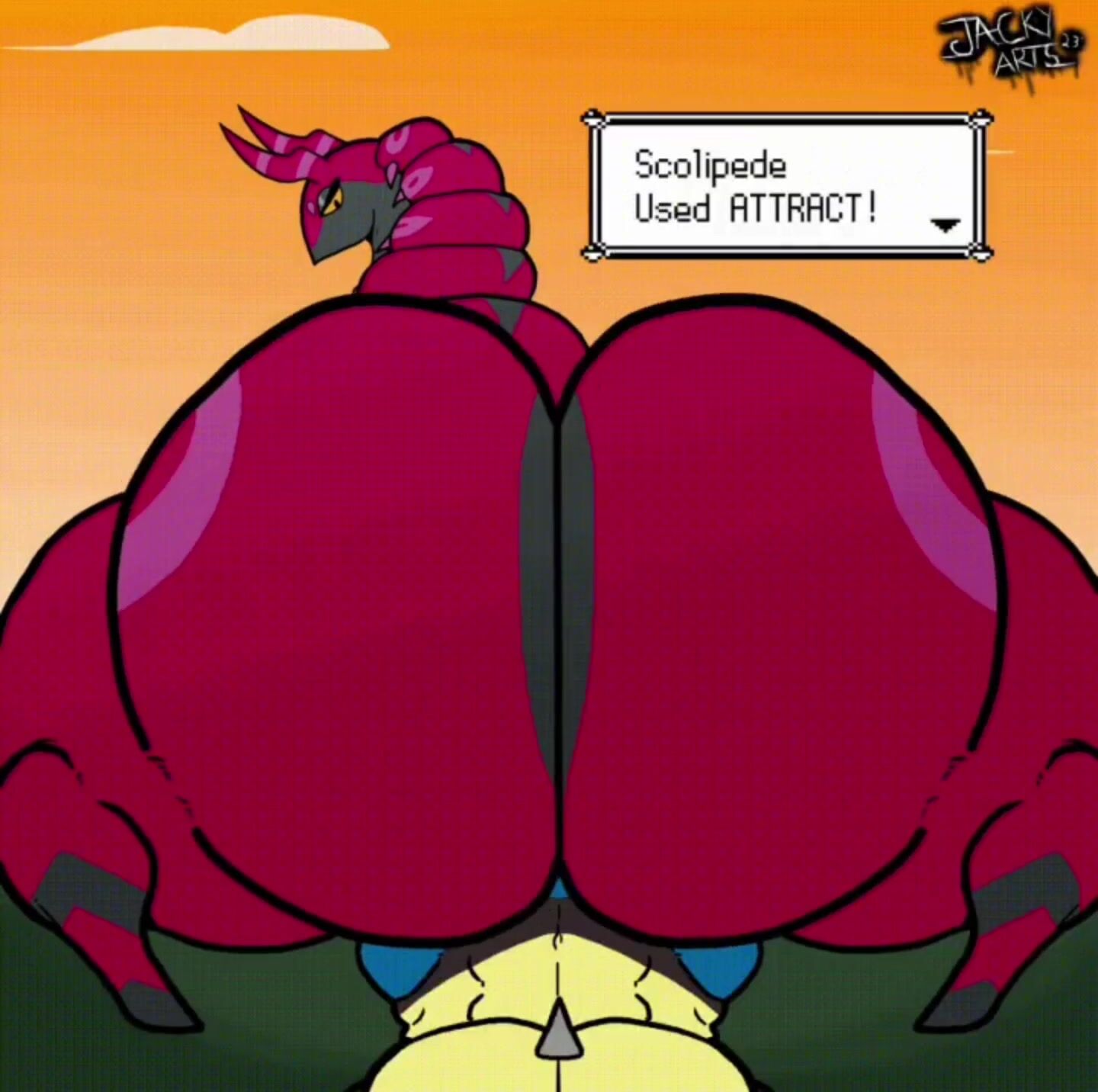 scolipede, gives