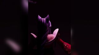 Evelynn fails to charm Ahri, futa titsjob