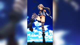 Giant Shimakaze trampling [R15] Arinamin
