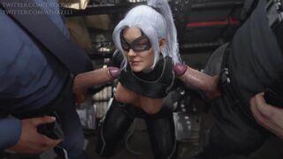 Black Cat's Interrogation Tactics [dzooworks]