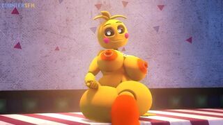 Toy Chica has a surprise for the Night guard(Taker Pov)