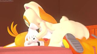 Cream Riding Tails