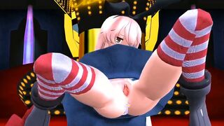 Shimakaze - Midwaist Dance [MMD R18] Tron
