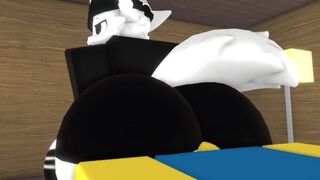 Silly Cat Ass in Face Roblox (art: Muitetul)