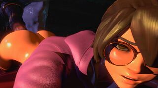 Kiriko's sextape with Horse [TheBartender]