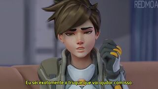 Tracer Blowjob - Redmoa [PT-BR]