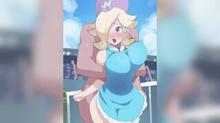 Mario and Rosalina Tennis Ultra Smash