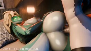 Lizard Girls Ass Pounded [Lewdchord]
