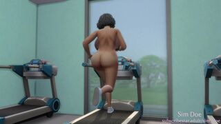 Catherine At The Gym (Sim Doe)