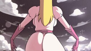 peach twerking