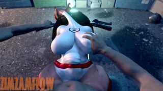 elastigirl fucked on bike