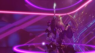 Poledancing Wennie and Aurenn (Clothed).