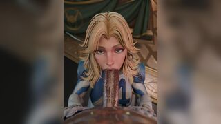 Sue Storm BJ (clothed+black) [MilkyChestnutNSFW]