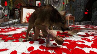 Ellie Fucked By Wolf Part 12