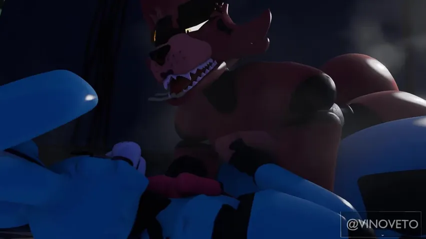 Foxy fucks toy bonnie