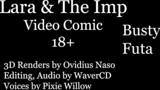 Lara and the imp:busty futa by ovidius naso